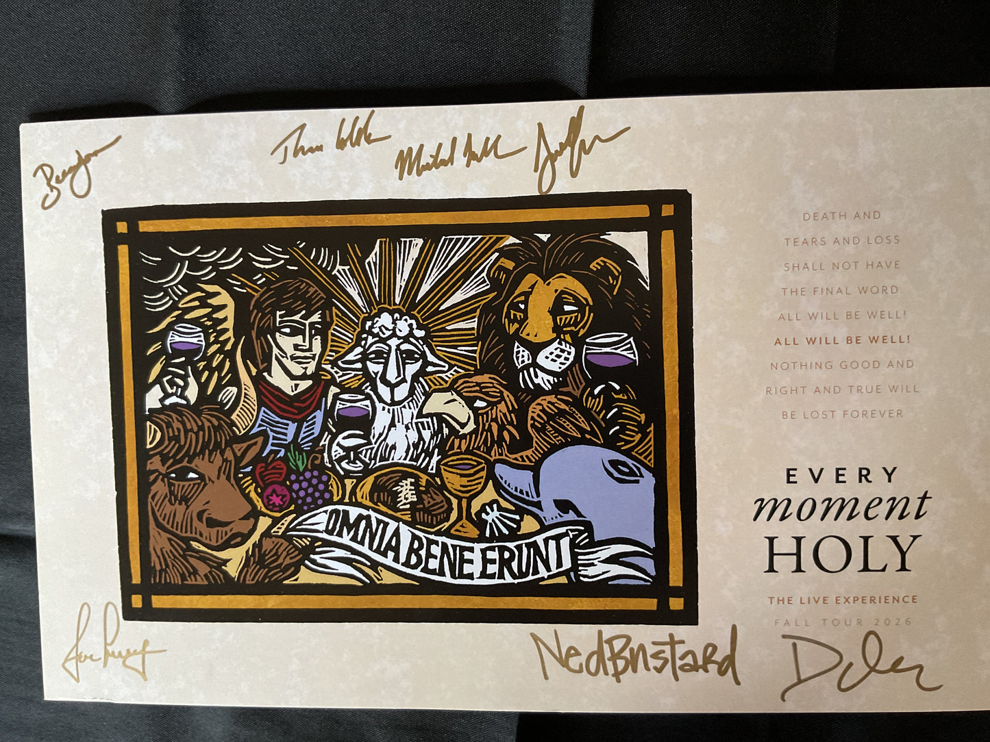 Every Moment Holy Poster - EMH Live