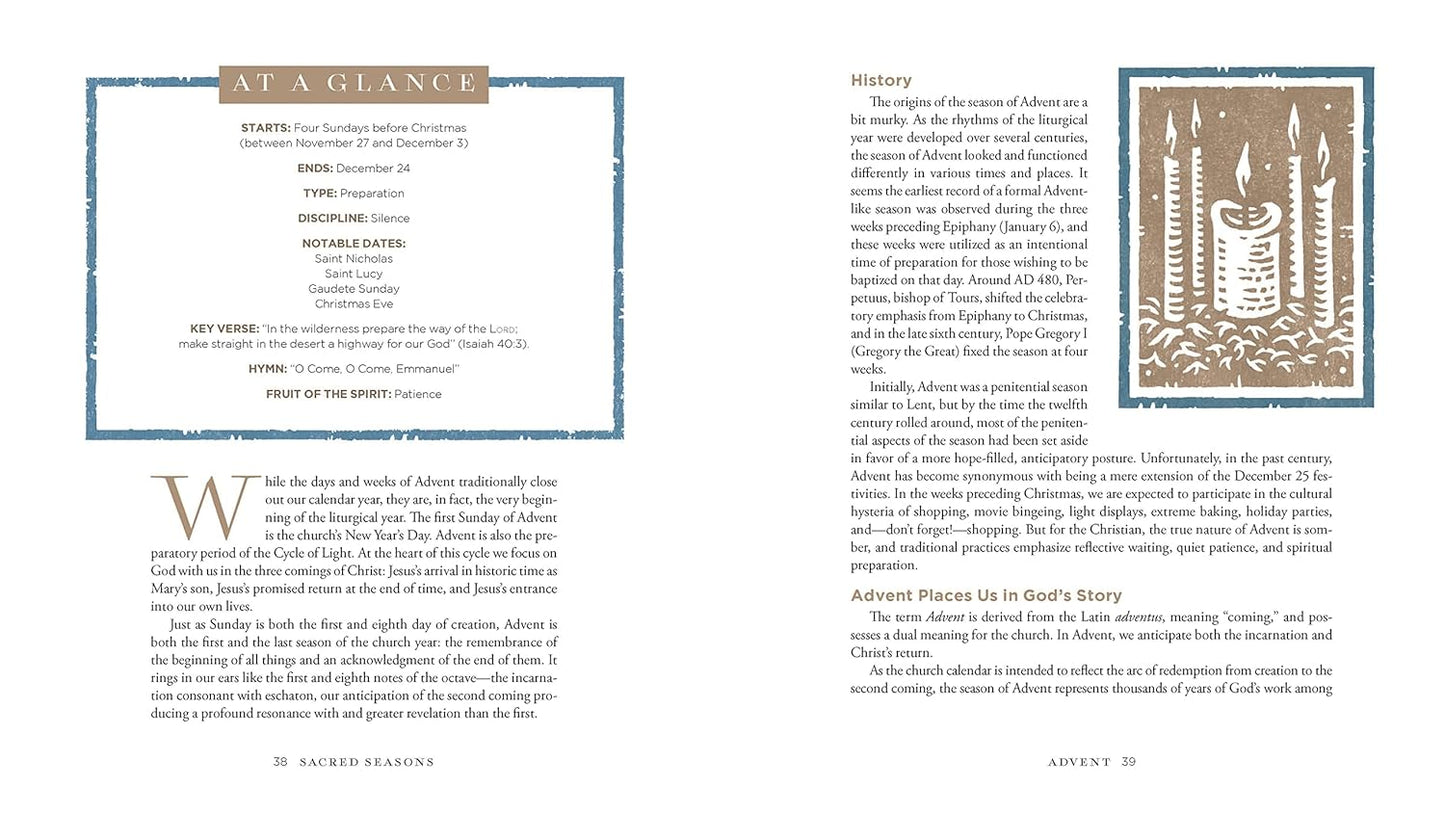 Sacred Seasons: A Family Guide to Center Your Year Around Jesus