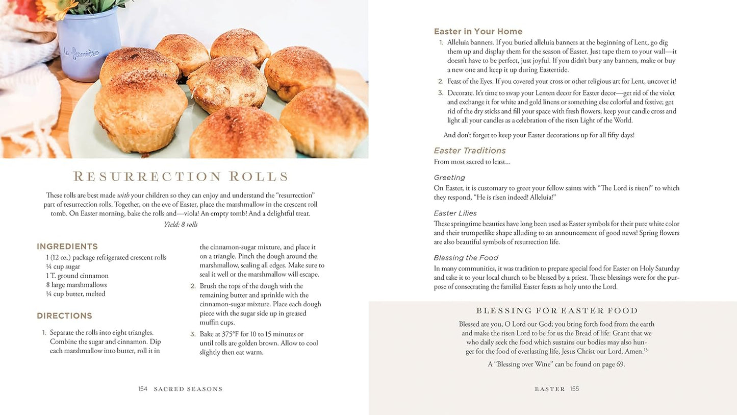 Sacred Seasons: A Family Guide to Center Your Year Around Jesus