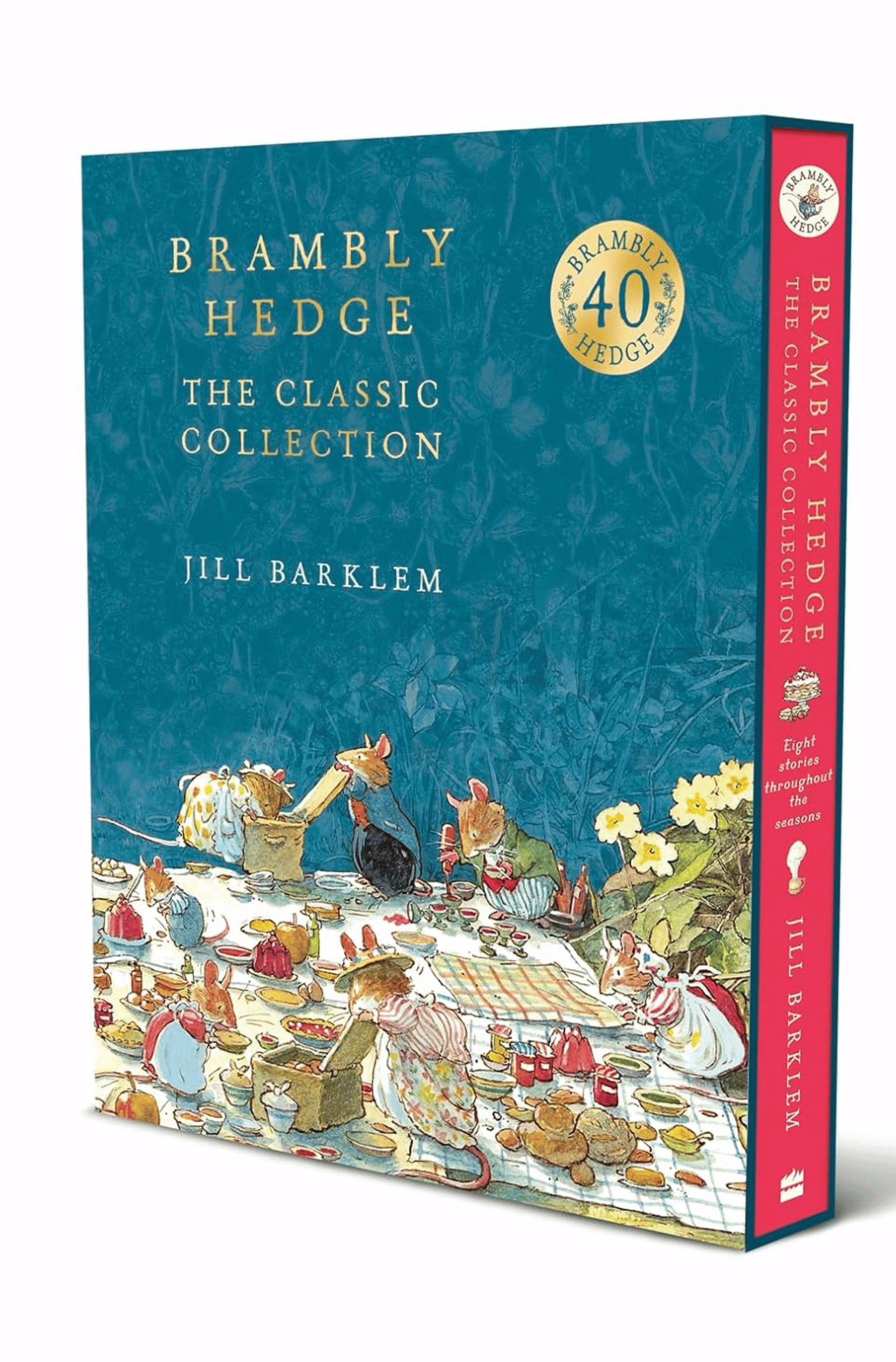 Four Seasons Of Bramley Hedge By Jill Barklem – Paperback, Very Good Condition
