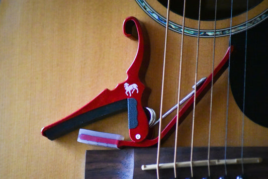 Behold the Lamb of God Custom Kyser Quick-Change Acoustic Guitar Capo