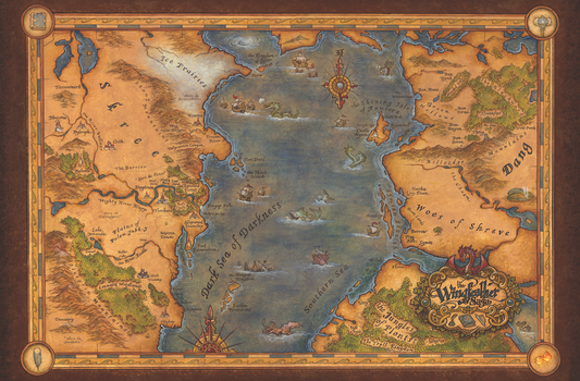 Exclusive Aerwiar Map (Wingfeather Saga)