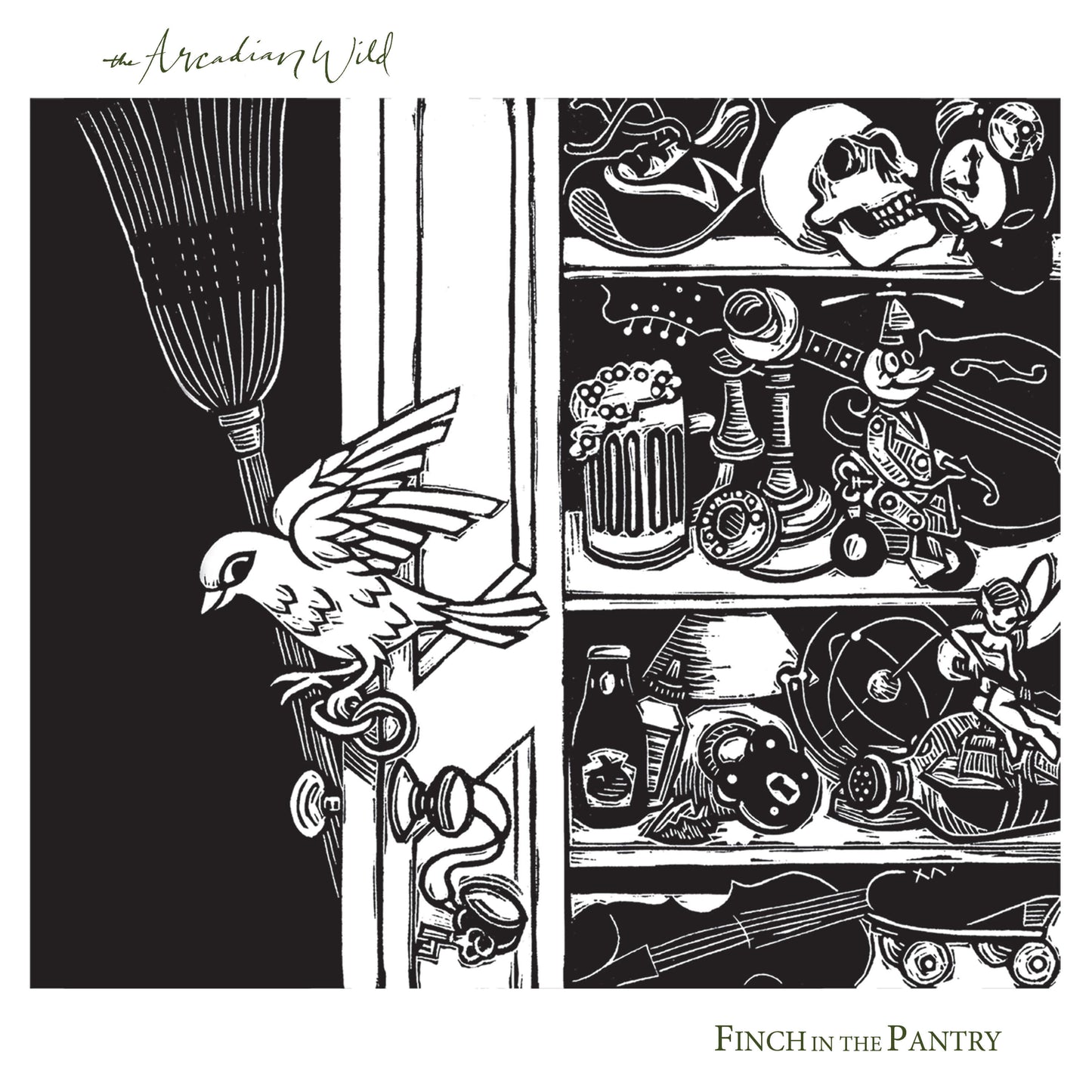 Finch in the Pantry (The Arcadian Wild)