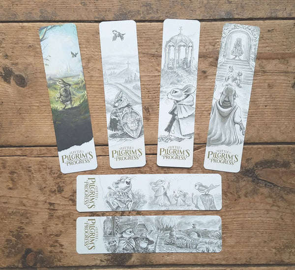 Little Pilgrim's Progress Bookmarks (Lot of 6) – The Rabbit Room Store