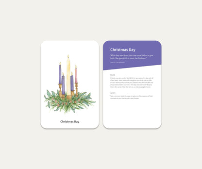 The Light Has Come: Prayer Cards for Advent, Christmas and Epiphany ~ 5 Pack
