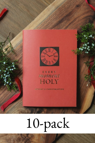 Every Moment Holy Booklet: Advent & Christmastide - 10 pack