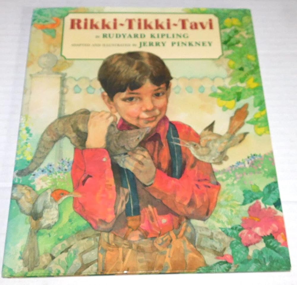 Rikki-Tikki-Tavi: A Picture Book About a Brave Mongoose from Kipling's The Jungle Book for Kids (Ages 4-8) cover image
