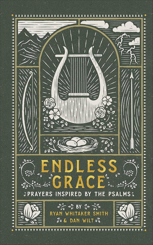 Endless Grace: Prayers Inspired by the Psalms (An Illustrated Devotional Prayer Book with 75 Daily Free-Verse Poetic Prayer Responses - One for Each Psalm from Psalm 76-150) cover image