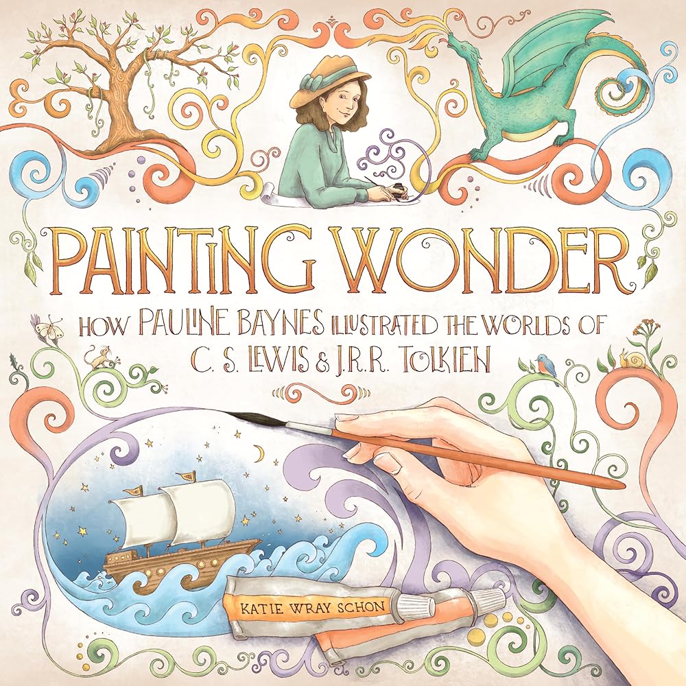 Painting Wonder: How Pauline Baynes Illustrated the Worlds of C. S. Lewis and J.R.R. Tolkien cover image