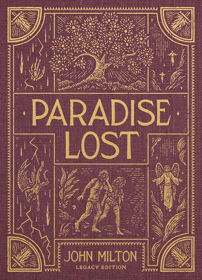 Paradise Lost: Legacy Edition (Clothbound Hardcover) with 50 Classic Illustrations by Gustave Dore cover image