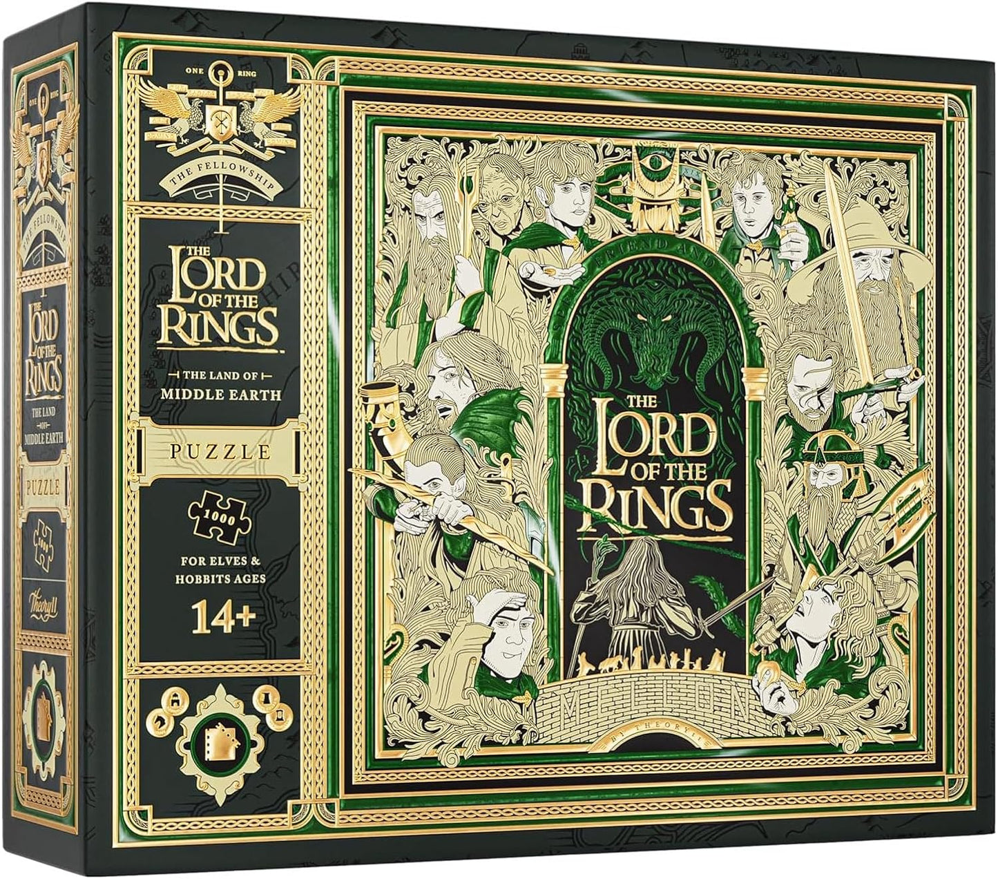 Lord of the Rings Middle Earth Puzzle