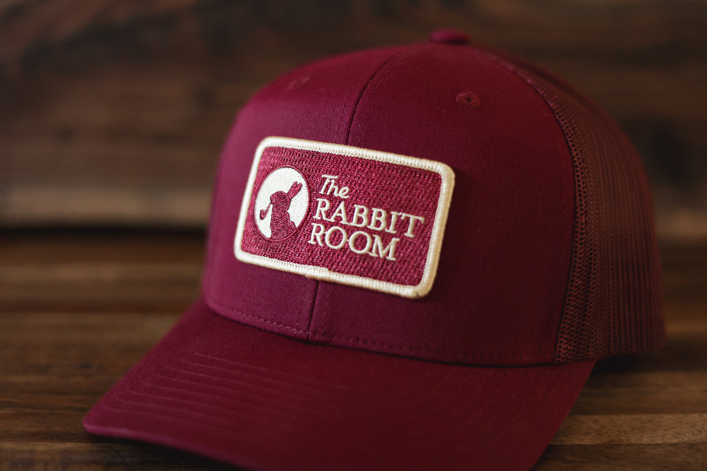 Rabbit Room Maroon Trucker Hat