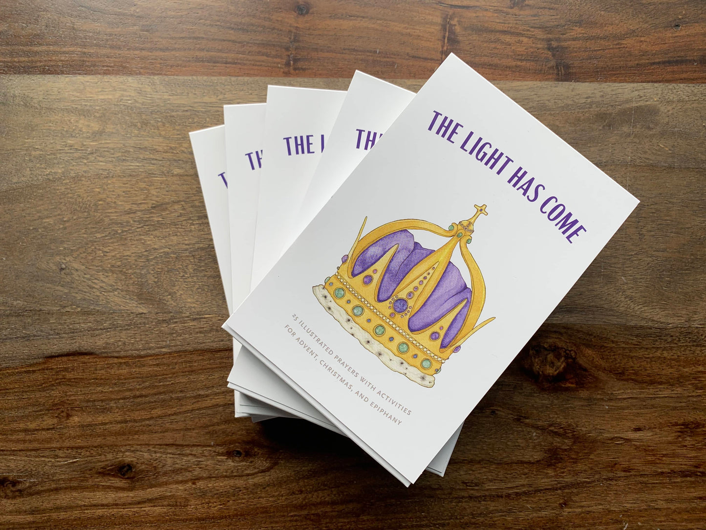 The Light Has Come: Prayer Cards for Advent, Christmas and Epiphany ~ 5 Pack