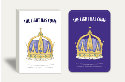 The Light Has Come: Prayer Cards for Advent, Christmas and Epiphany ~ 5 Pack
