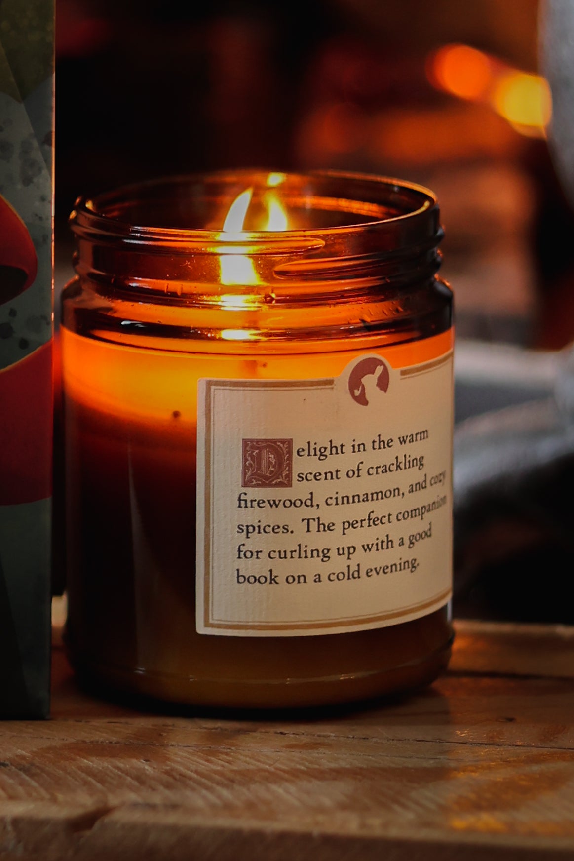 Tolkien's Fireplace Candle