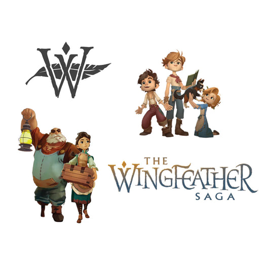 Wingfeather Character Sticker Set