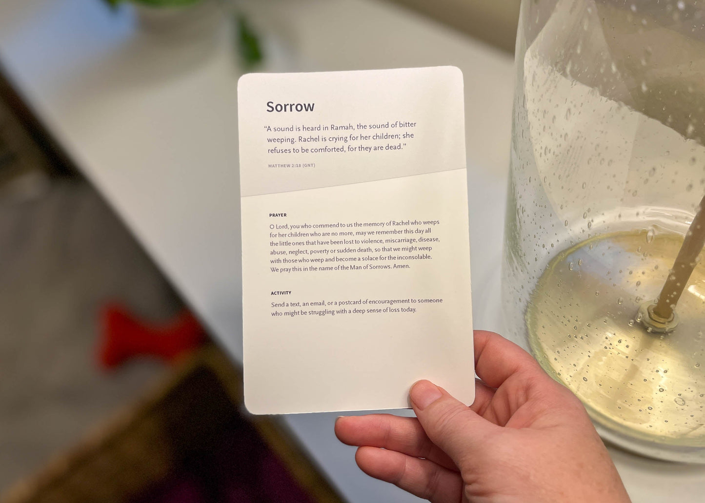 The Light Has Come: Prayer Cards for Advent, Christmas and Epiphany ~ 5 Pack