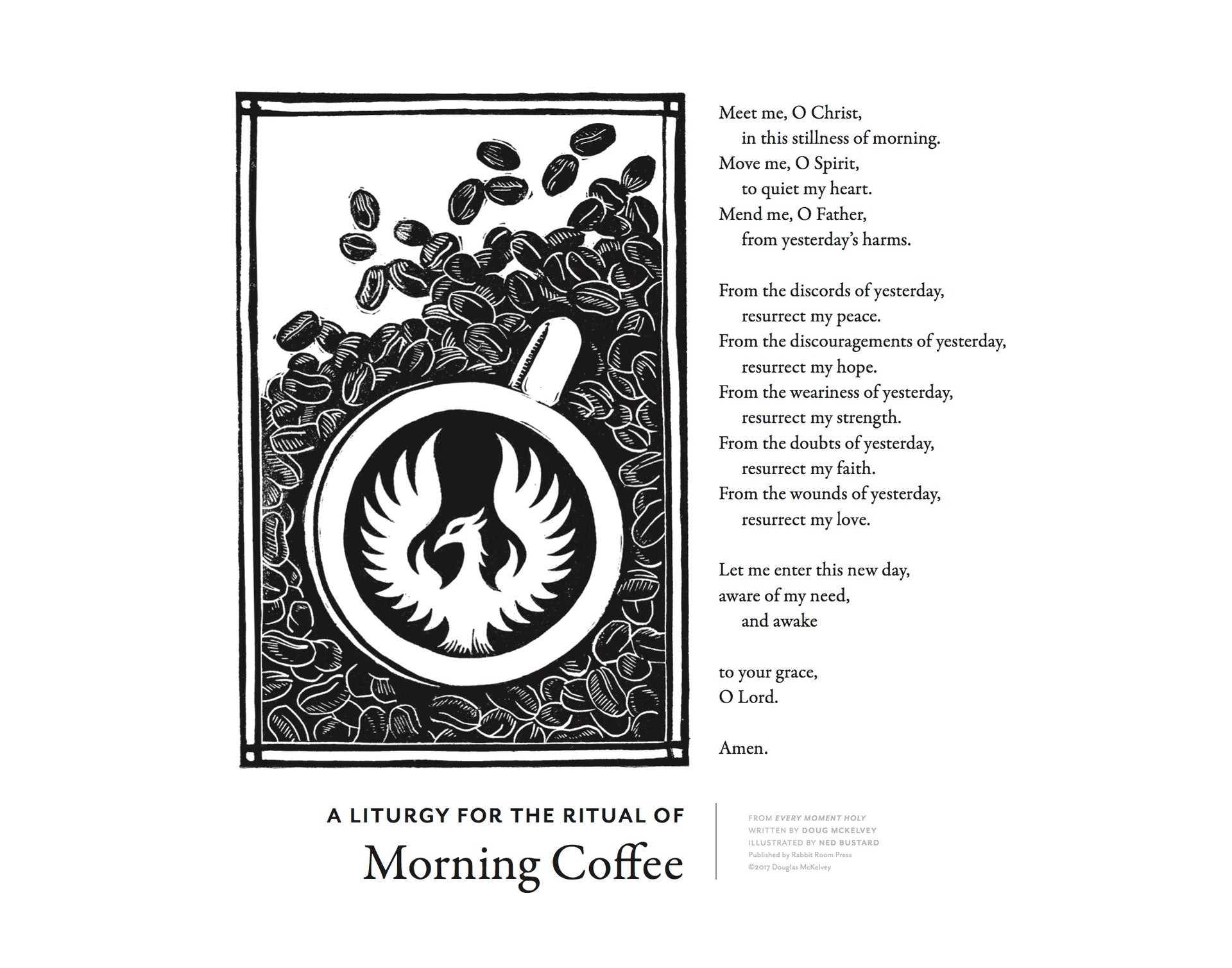 A Liturgy for the Ritual of Morning Coffee