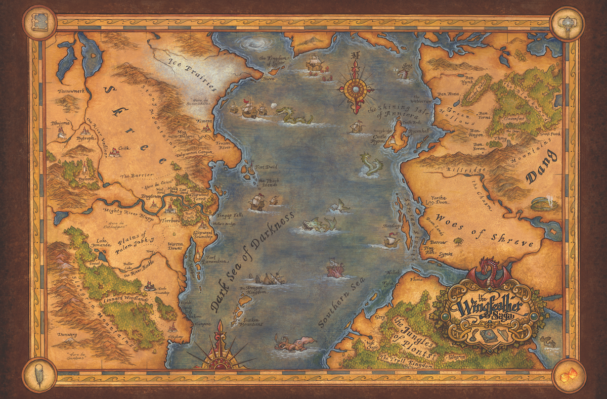 Exclusive Aerwiar Map (Wingfeather Saga)