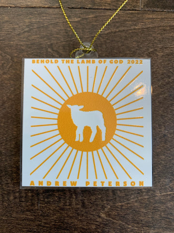 2022 Behold the Lamb of God Tour Ornament BTLOG